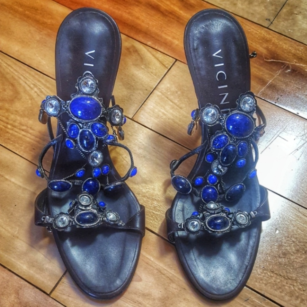 SOLD Vicini Giuseppe Zanotti Lapis Sandal